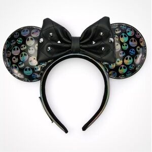 Disney Loungefly Nightmare Before Christmas Jack Skellington Ears Headband